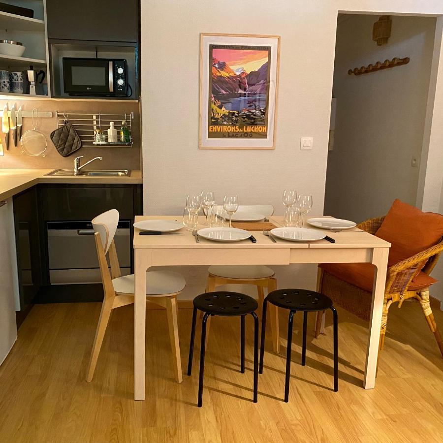 Newly Renovated Ground Floor Apartment Close To Thermes Bagnères-de-Luchon Exteriör bild